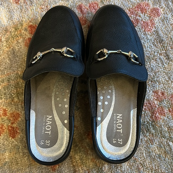 Naot leather slides. - Picture 3 of 6